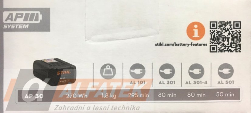 STIHL Akumulátor AP 30 (48504006546)
