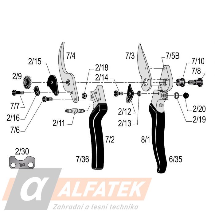 Zahradní nůžky FELCO F 8 (70242000016) ALFATEK s.r.o.