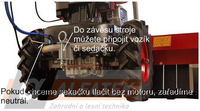 DAKR Pohonná jednotka Panter FD2H L224 s diskovým sečením DZS125