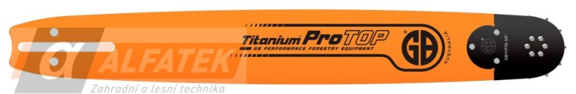 Vodicí lišta GB Titanium ProTop 3/8", 1,6 mm, 55 cm (19-SN22-63PA) Vodicí lišta GB Titanium ProTop 3/8", 1,6 mm, 55 cm (19-SN22-63PA)