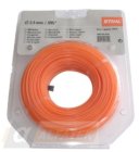 Oranžové žací struny 2,4 mm
