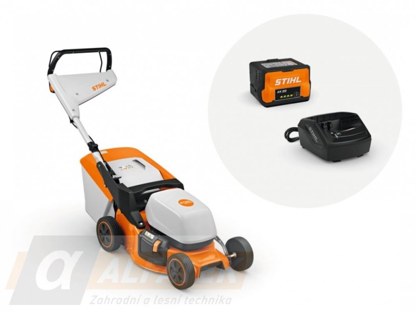 STIHL  Akumulátorová sekačka RMA 243.3  SET (WA200111415)