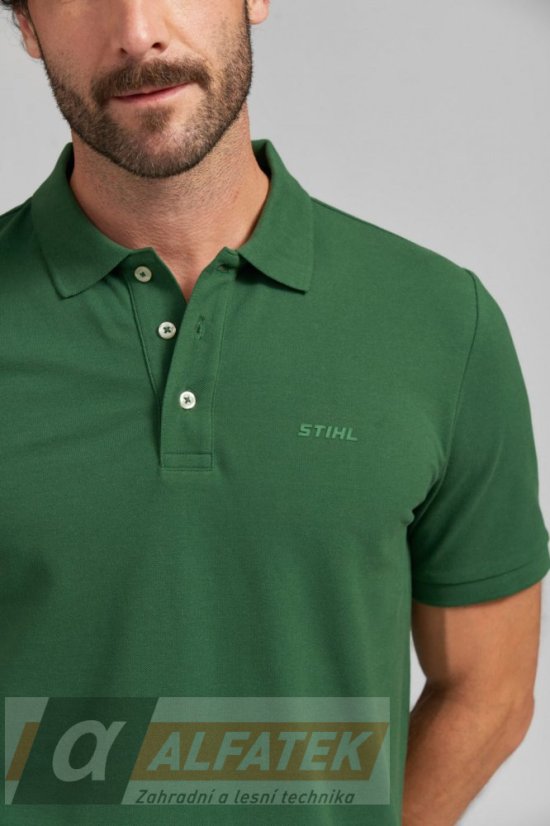 STIHL Polo tričko BASIC GREEN