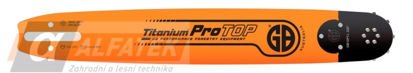 Vodicí lišta GB Titanium ProTOP .325", 1,6 mm, 37 cm (19-SN15-63PJ) Vodicí lišta GB Titanium ProTOP .325", 1,6 mm, 37 cm (19-SN15-63PJ)