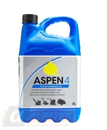 Benzín ASPEN 4T   5 litrů (ALFATEK s.r.o.)