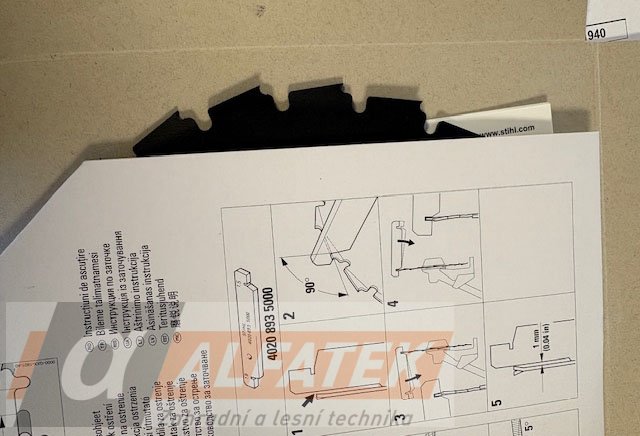 Pilový kotouč s dlátovými zuby STIHL(41107134204)