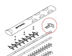STIHL Ochranný kryt lišty zahradních nůžek (42377929006)