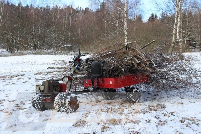 DAKR Pohonná jednotka Panter FD3-500 s valníkem IT 500 Profi