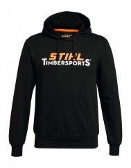 STIHL Mikina s kapucí STS  černá