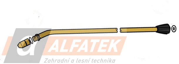 STIHL mosazná stříkací trubka pro SGA 85 (48545000901)