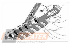 STIHL Stříhací nože na keře pro HSA 26 (HA038203000)