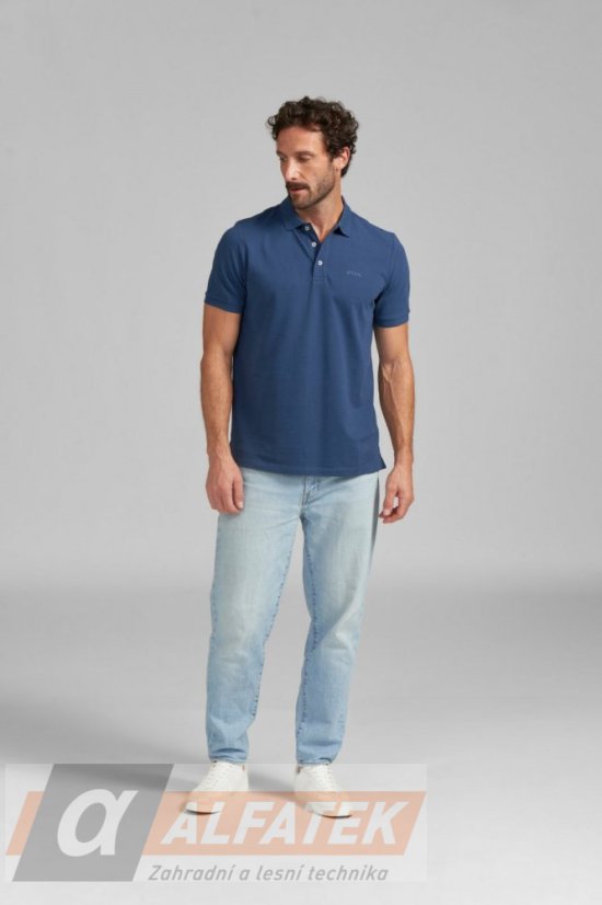 STIHL Polo tričko BASIC BLUE