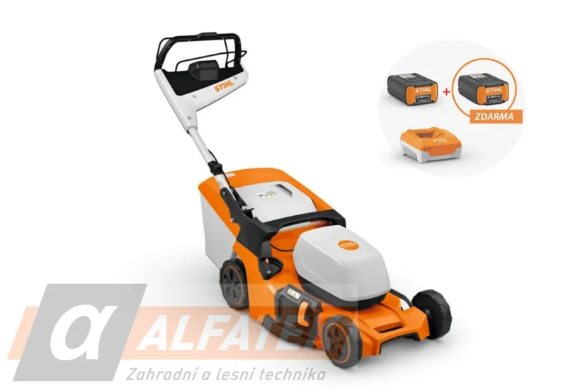 STIHL  Akumulátorová sekačka RMA 453 PV SET (WA422000010)
