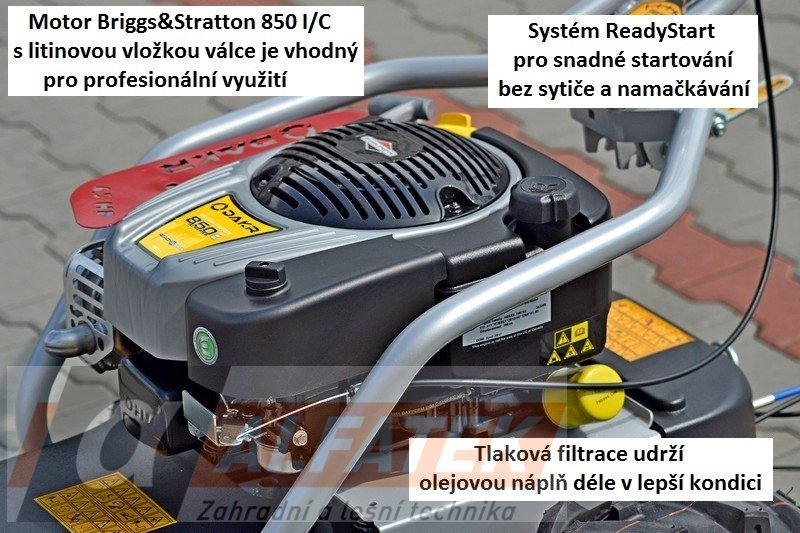 DAKR Pohonná jednotka Panter FD2H s mulčovačem M70