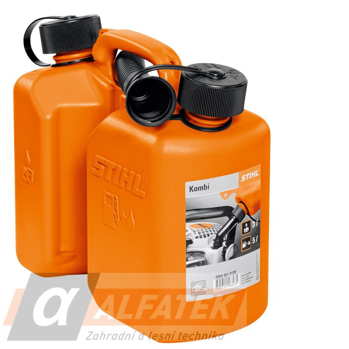 STIHL Kombinovaný kanystr, oranžový, 3 l/1,5l