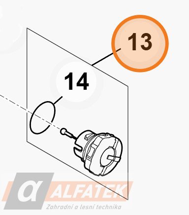 STIHL Uzávěr olejové nádrže pro GTA 40, MSA 190 T, HTA 86 (00003500538)