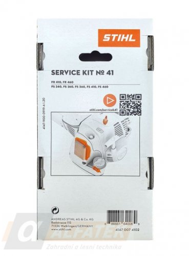 STIHL Servisní kit 41 pro křovinořezy  FS 240, FS 260, FS 360, FS 410, FS 460 (41470074102)