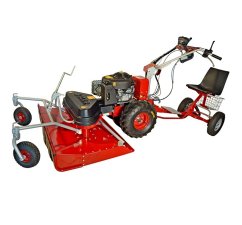 DAKR Pohonná jednotka Panter FD3-500 s řízenou sedačkou BPR a dvounožovým mulčovačem M121