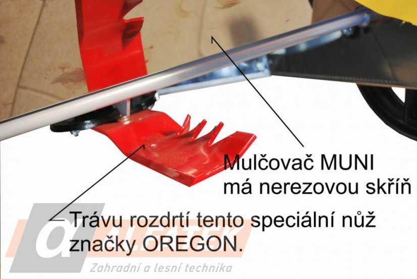 Stavebnicový mulčovač Tekton GCVx (ALFATEK s.r.o.)