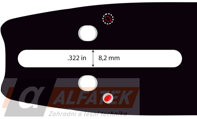 OREGON Vodící lišta SpeedCut 1,3 mm .325"  38 cm (150TXLBK095)