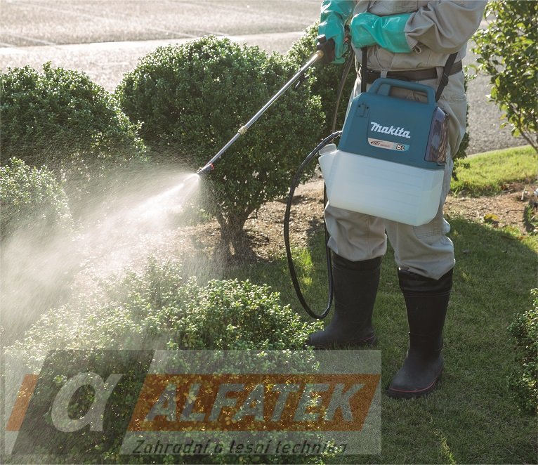 Makita Aku postřikovač 5 l Li-ion LXT 18V, bez aku (DUS054Z)