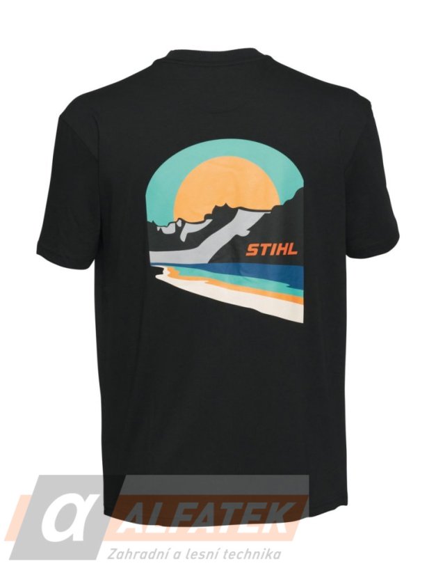 STIHL Tričko SUNSET BLACK