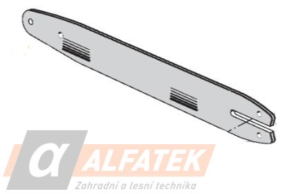STIGA vodící lišta pro pilu PR 730 (123900360/0)  ilustrační foto