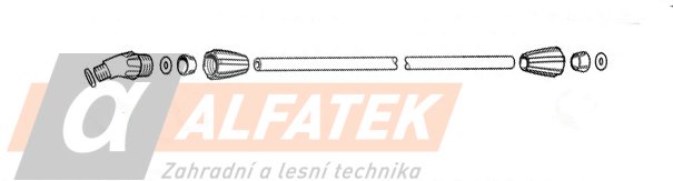 STIHL Stříkací trubka pro SG 51, SG 71 (42555000905)
